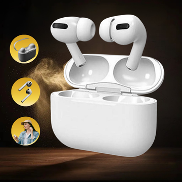 Wireless Bluetooth Airpods with Noise Cancellation & Touch Controls