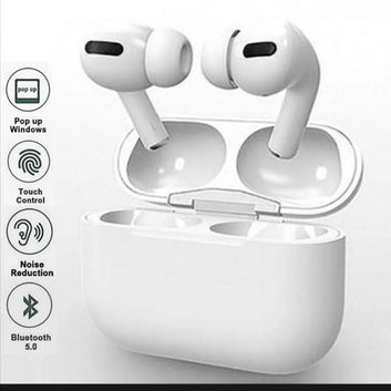 Wireless Bluetooth Airpods with Noise Cancellation & Touch Controls