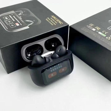 Black Airpods with ANC & Fast Charge