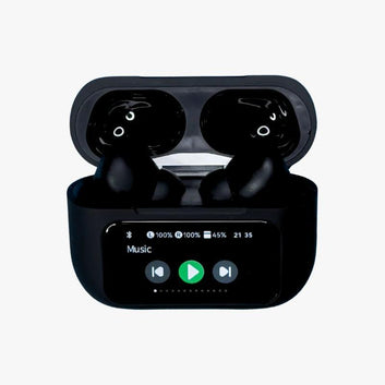 Black Airpods with ANC & Fast Charge