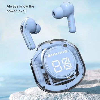 Bluetooth Earbuds Fast Charge Purple Pink Blue